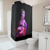 Rideaux De Douche Léonard de Vinci (En situation)
