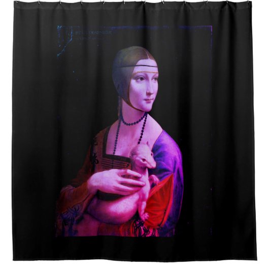 Rideaux De Douche Léonard de Vinci (Devant)