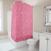 Rideaux De Douche Leopard Blush (En situation)