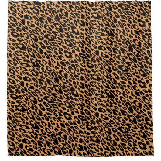Rideaux De Douche Leopard classique (Devant)