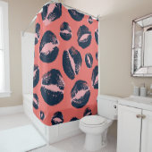 Rideaux De Douche Leopard Kiss : Lipstick (En situation)