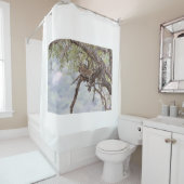 Rideaux De Douche Leopard sur un arbre (En situation)