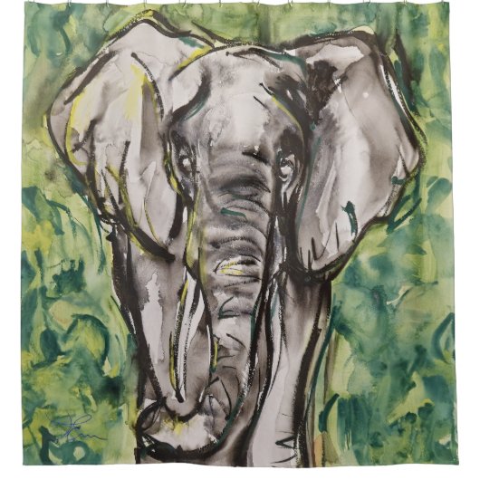 Rideaux De Douche Léphélant (Devant)