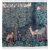 Rideaux De Douche Les animaux dans la forêt, William Morris (Devant)