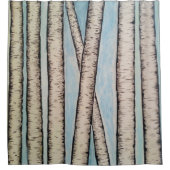 Rideaux De Douche Les bouleaux (Devant)