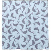 Rideaux De Douche Les dauphins dans le Motif marin (Devant)