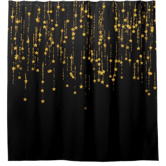 Rideaux De Douche Les étoiles d'or (Devant)