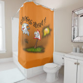 Rideaux De Douche Les fantômes (En situation)