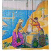 Rideaux De Douche Les femmes dans le puits, Signac (Devant)