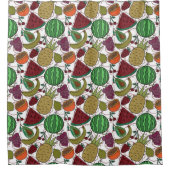 Rideaux De Douche Les Fruits sautés | Fruit surface pattern 25 (Devant)