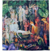 Rideaux De Douche Les funérailles de la fée, John Anster Fitzgerald (Devant)