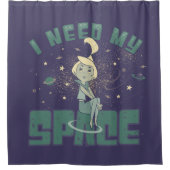 Rideaux De Douche Les Jetsons | J'Ai Besoin De Mon Espace (Devant)