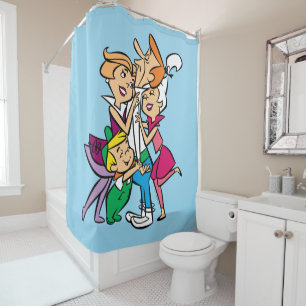 Rideaux De Douche Les Jetsons   La famille
