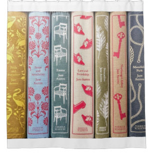 Rideaux De Douche Les livres de Jane Austen