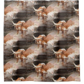 Rideaux De Douche Les Longhorns du vacher (Devant)