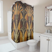 RIDEAUX DE DOUCHE LES MEILLEURS PANNEAUX ART DÉCO   (En situation)