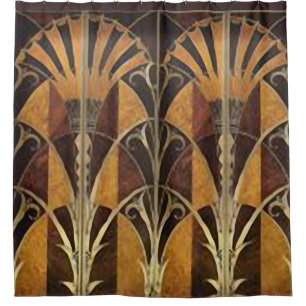 RIDEAUX DE DOUCHE LES MEILLEURS PANNEAUX ART DÉCO