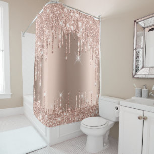 Rideaux De Douche Les parties scintillantes scintillantes