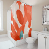 Rideaux De Douche Les plumes de différents oiseaux se rassemblent (En situation)