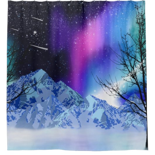 Rideaux De Douche Les points forts de l'hiver (Devant)