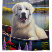 Rideaux De Douche Les Pyrénées sur une pagaie : une aventure Pittore (Devant)