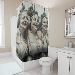 Rideaux De Douche 🍋 Les Soeurs Limonetti - Surréaliste