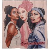 Rideaux De Douche Les yeux sur le prix (Devant)