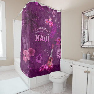 Rideaux De Douche L'Esprit Aloha me rappelle à Maui