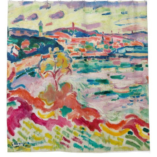 Rideaux De Douche L'Estaque | George Braque | (Devant)