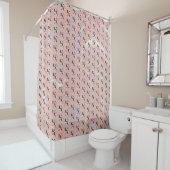 Rideaux De Douche Lettre K (En situation)