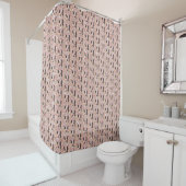 Rideaux De Douche Lettre M (En situation)