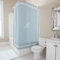 LETTRE MONOGRAPHIQUE STYLE Bleu Classique