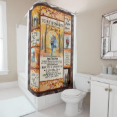 Rideaux De Douche Lettre personnalisée à mon mari, mari d'amour (En situation)