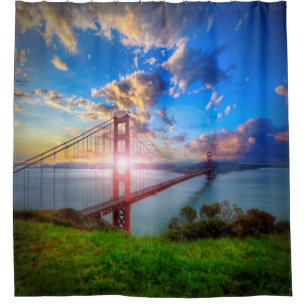 Rideaux De Douche Lever de soleil de Golden Gate