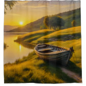 Rideaux De Douche Lever du matin calme (Devant)