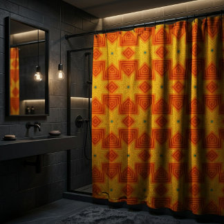 Rideaux De Douche Lever du soleil audacieux