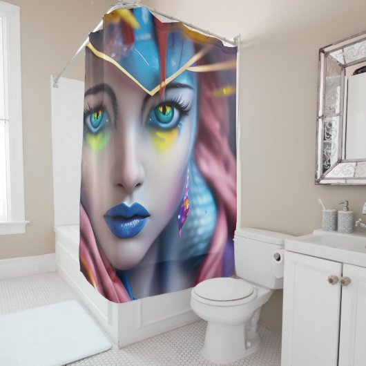 Rideaux De Douche L'hypnotiste (En situation)