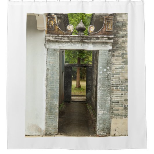 Rideaux De Douche Li Garden Series: Serene Corridor  (Devant)