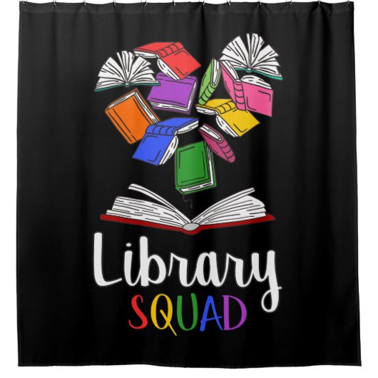 Rideaux De Douche Library Squad I (Devant)