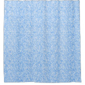 Rideaux De Douche Light Blue Faux Glitter & Sparkles (Devant)