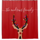 Rideaux De Douche Lights chrétiens de Cute (Devant)