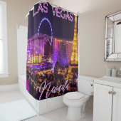 Rideaux De Douche Ligne d'atterrissage de Las Vegas (En situation)
