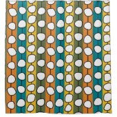 Rideaux De Douche Lignes colorées MCM (Devant)