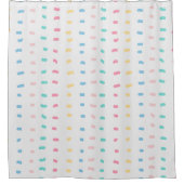Rideaux De Douche Lignes motifs (Devant)