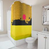 Rideaux De Douche L'île tropicale (En situation)