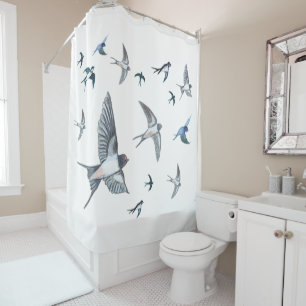 Rideaux De Douche L'Illustration De L'Avalière Volante