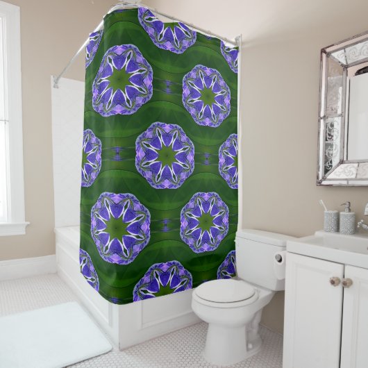 Rideaux De Douche Lily pad étoiles....... (En situation)