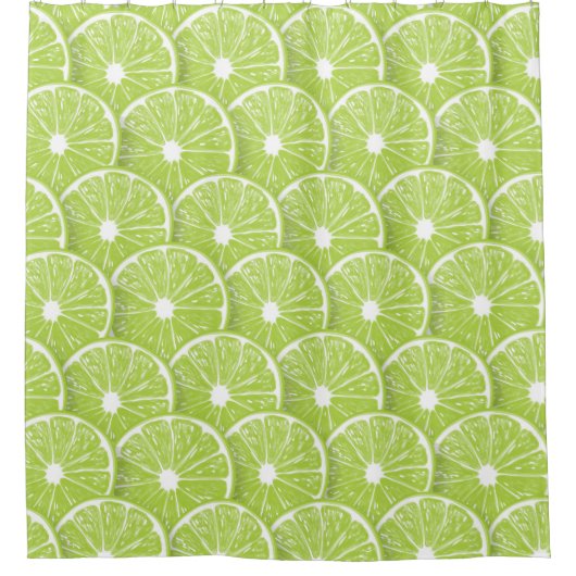 Rideaux De Douche Lime slices (Devant)