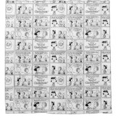 Rideaux De Douche Linus raconte Lucy Elle est Crabby (Devant)