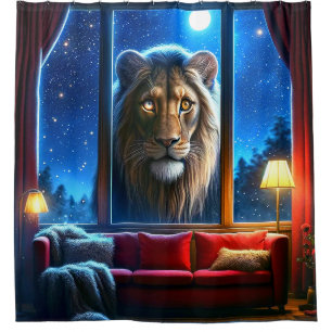 Rideaux De Douche Lion